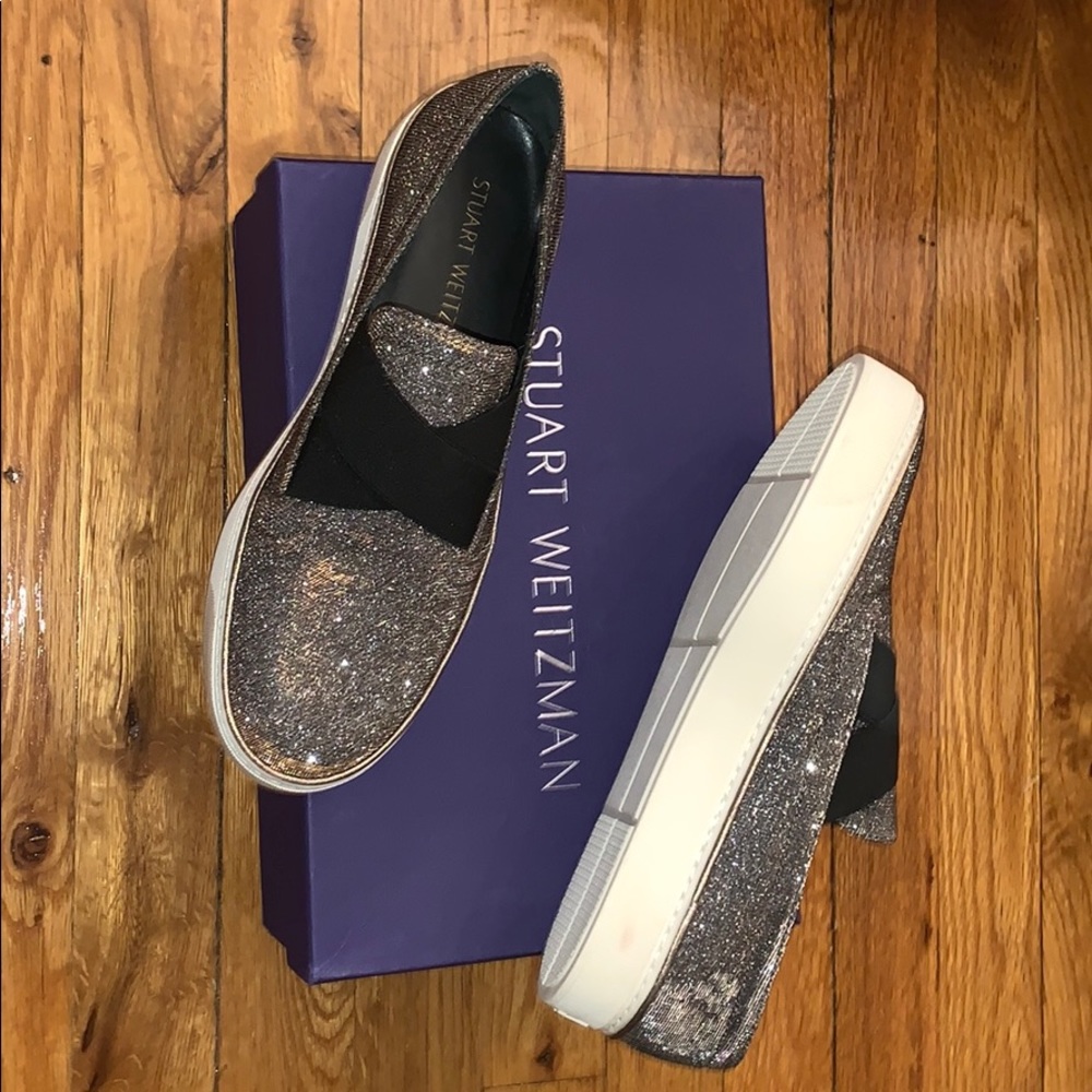 Stuart Weitzman slip on’s